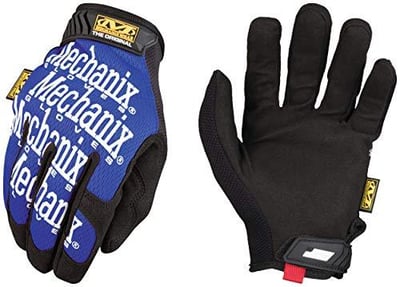 Mechanix Wear Original Work Gloves - Multi-Purpose Outdoor Work Gloves - Secure Fit - Durable & Machine Washable - Breathable & Comfortable - Large - Blue - $17.75 + FREE Shipping