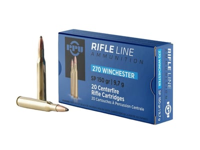 Prvi Partizan .270 Winchester SP 150 gr 20 Rounds Ammunition - $14.99 