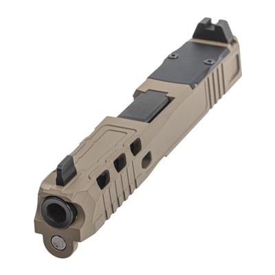 PSA Dagger Complete SWRV2 RMR Slide Assembly With Non-Threaded Barrel, Flat Dark Earth - $211.99