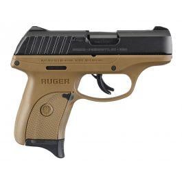 Ruger EC9s 9mm 3.12" Barrel 7+1 FDE/Black 3297 - $280.60 (Free S/H on Firearms)