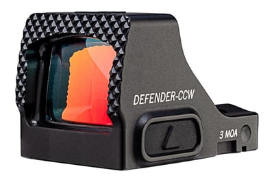 Vortex Defender-CCW 3 MOA Micro Red Dot - $199.99 after code "DEFEND" ($10.99 Flat Rate Shipping)