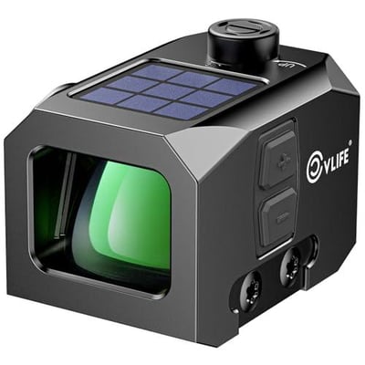 45% off CVLIFE BearMight Solar Enclosed Green Dot Sight for ACRO, 3 MOA Dot with Auto-Brightness & Motion Awake, 5000G Shockproof for Compact Pistols, Includes Adapters for RMR/RMS/RMSc/Picatinny w/code R6XR22KH + FREE Shipping