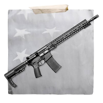 Patriot Ordnance Factory 01644 Minuteman Direct Impingement 5.56x45mm NATO 16.50" 30+1 Black Hard Coat Anodized 6 Position MFT Stock - $999.99 (Free S/H on Firearms)
