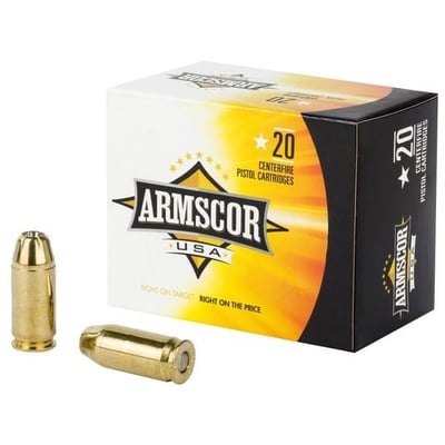 Armscor 45ACP 230gr JHP 20 Rounds - $11.59