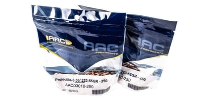 AAC 223 (.224) 55gr 500/ct Projectiles - 500 - $54.99 + Free Shipping