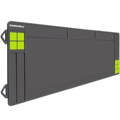 36"x12" Magnetic Tool Mat, Thickened Rubber Non-Slip Workbench Pad, Leak-Proof Easy-to-Clean Storage Mat for Mechanics & DIY Enthusiasts - $15.99 + FREE Shipping