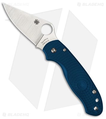 Preorder - Spyderco Para 3 Lightweight Compression Lock Knife Blue (3" Satin SPY27) - $140.00 (Free S/H over $99)