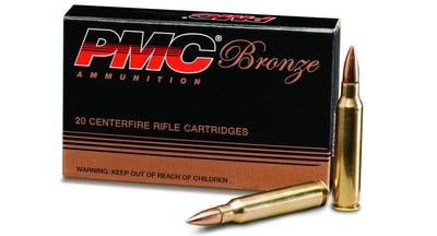 PMC 223 Rem 55 gr FMJ BT Bronze 20/Box - $7.49 (Free S/H on Firearms)