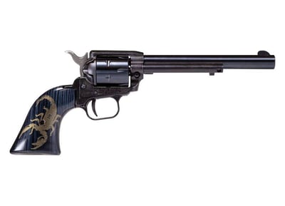 Heritage Rough Rider .22LR 6.5" 6rd Revolver, Gold Scorpion - RR22B6-GSCN - $99.99 