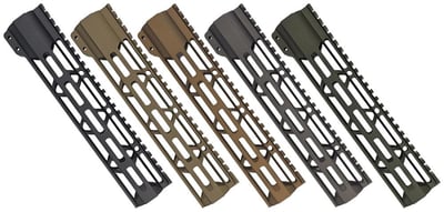 M-LOK Free Float Handguard - Triangle Cut - 10" Cerakote - $36.85 after code: RESOLUTEN 