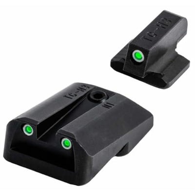 TRUGLO Tritium Pro FN FNX40 Set with Daylight White Dots Night Tritium Dots & White Focus Lock Front Ring - $44.1 + FREE Shipping