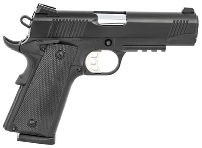 SDS Imports 1911CB45R 1911 Carry with Rail 45 ACP 4.25" 8+1 Black Cerakote Black Cerakote Steel Slide Black Polymer Grip - $402.50 (add to cart) 