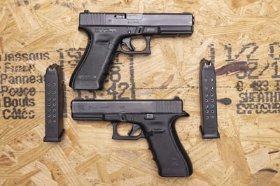 Glock 17 Gen4 9mm Police Trade-ins with Night Sights (Fair Condition) - $369.99 (Free S/H on Firearms)