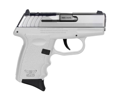 SCCY CPX-3 .380 ACP, 3.10" Barrel, White White Polymer Grip, 10rd - $181.99 + Free Shipping