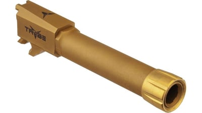 TRYBE Defense Sig Sauer P365 Match Grade Threaded Pistol Barrel, Gold TIN - $80.07 (Free S/H over $49 + Get 2% back from your order in OP Bucks)