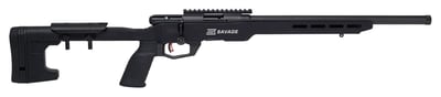 SAVAGE ARMS B22 Magnum Precision 22 WMR 18" 10rd Bolt Rifle w/ Threaded Barrel - Black - $439