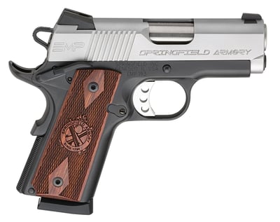 SPRINGFIELD ARMORY 1911 Emp 9mm 3" 9rd Satin Finish - $817 