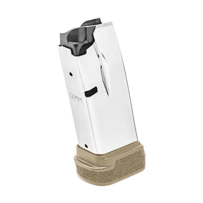 Springfield Armory Hellcat Magazine 9mm Luger 13 Rounds FDE Polymer Base Plate - $19.99 