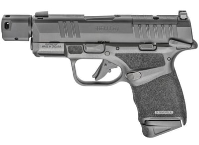 Springfield Hellcat RDP 9mm Pistol, 1:103.8" Barrel, Tritium Night Sights, Black - $449.99 