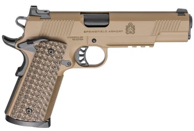 Factory Demo Springfield TRP 45 ACP 5" 8 Rd W/ Light Rail Coyote Brown 1911 FDE - $1439.0