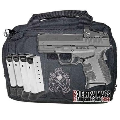 Springfield XDS MOD.2 9mm, 3.3" Barrel, Black, Includes Crimson Red Dot & Range Bag, 9rd - $399.99 