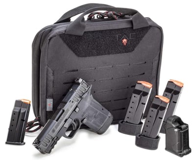 Smith & Wesson Equalizer 9mm Range Bundle 3.6" Barrel 15rd Black - $422.61 