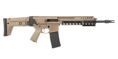 PSA JAKL 13.7" 5.56 1:7 Nitride Partial Picatinny Lower Hand Guard MOE SL EPT F5 Stock Rifle, FDE / Black - $1299.99 