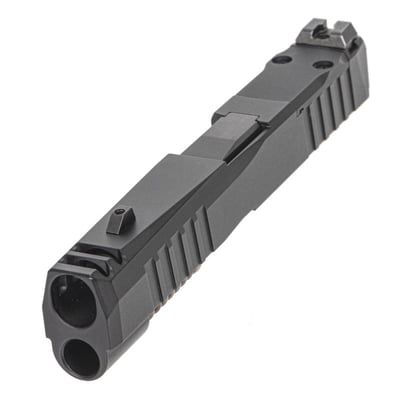 PSA Dagger Micro C-1 Complete Slide Assembly W/Non-Threaded Barrel & Shield Cut, Black - $259.99 
