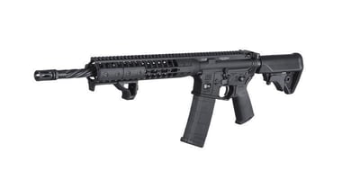 LWRC DI AR-15 5.56mm, 16" Spiral-Fluted Barrel, NiCorr, Compact Stock, 30rd - $1359.09