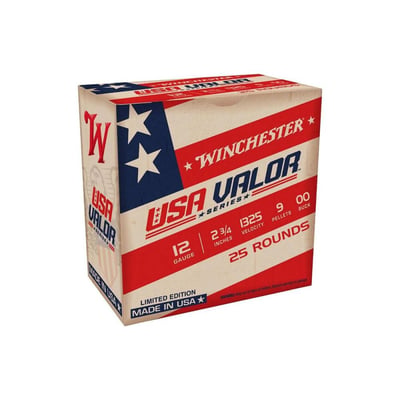 250 Rounds of Winchester USA Valor 12ga Buckshot - $99.90 