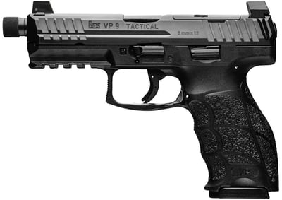 HK VP9 Tactical OR *Grade B* 9mm, 4.7" TB, Night Sights, Black, 17rd - $655.99 after code "WELCOME20" 