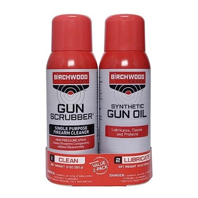 Birchwood Casey Gun Scrubber - Single Purpose Gun Cleaner & Synthetic Oil for Lubricating & Protection - $18.99 + FREE Shipping