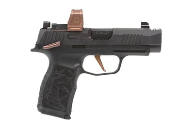 Sig Sauer P365 Rose XL Black / Rose Gold 9mm 3.1" 12-Round Semi Auto Pistol w/ ROMEO Zero Elite Red Dot - - $879.99 (FREE Shipping over $50)