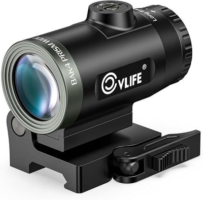 25% off CVLIFE Eaglefeather 3X/4X/5X Compact Magnifier with Quick Release Mount 3.54"/3.35"/3.14"Eye Relief,9.4°/8°/5°FOV,Flip to Side Mount,2000G Shockproof,IPX7 Waterproof,Absolute & Lower 1/3 Co-Witness w/code PPY4KQ67 - $89.69 + FREE Shipping