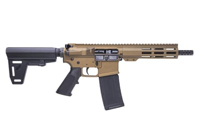 Great Lakes Firearms GL-15 .223 Wylde AR-Pistol 7.5" Heavy Barrel, 30rd, Stabilizing Brace, Bronze - $449.99 (Free S/H on Firearms)