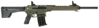 Military Armament Corporation MAC F12 12 GA 18.5" 5+1 Semi-Automatic Mag Fed OD Green Shotgun - $319.99