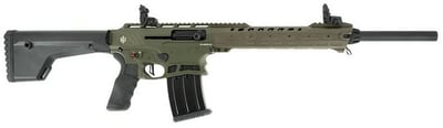 Military Armament Corporation MAC F12 12 GA 18.5" 5+1 Semi-Automatic Mag Fed OD Green Shotgun - $319.99 