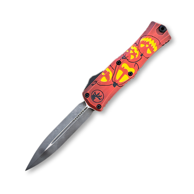 Microtech Mini Hera II Signature Series OTF Automatic Knife Halloween 2024 Jack O'Lantern - $387 (Free S/H over $95, excl. Ammo, Flamm.)