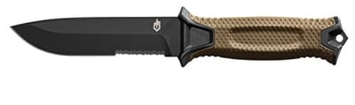 Gerber StrongArm Fixed Blade Knife, Serrated Edge, Coyote - $76.95 + Free Shipping (Free S/H over $25)