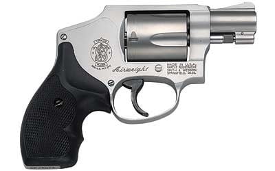 Smith & Wesson Model 642 .38 Spcl 5-Round Revolver - Silver - Rubber - 1.9" - $429.51