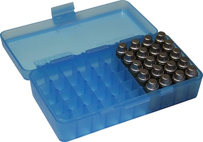 MTM 40/45/10MM Cal 50 Round Flip-Top Ammo Box - $1.99 (Add-on Item) (Free S/H over $25)