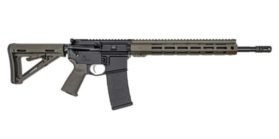 PSA 16" Mid-Length 5.56 NATO 30-Rds 1/7 Nitride 13" Lightweight Hex M-Lok MOE EPT Stealth Rifle, ODG - $499.99 