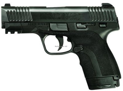 HONOR DEFENSE Honor Guard 9mm 3.8in Black 7rd - $449 (Free S/H on Firearms)