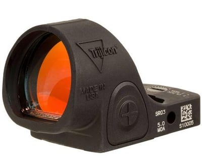 Trijicon SRO3, 5 MOA, Red Dot Sight - $499.99 
