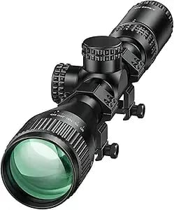 CVLIFE JackalHowl F02 AO Rifle Scope SFP with Parallax Adjustment and 20mm Scope Rings - $44.79 w/code "MJMK6F8W" + 20% Prime discount + FREE Shipping