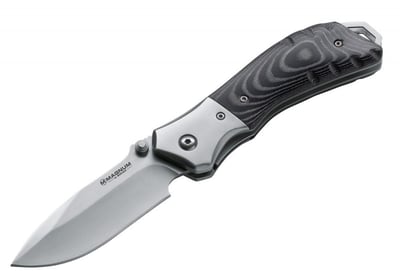Boker Magnum Contender Liner Lock Knife (3.25" Satin) 01RY196 - $19.83 + Free Shipping (Free S/H over $25)