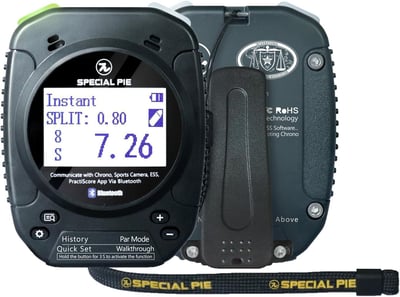SPECIAL PIE Upgraded Shot Timer - Perfect for Shooting Training & RO Use in USPSA, IPSC, IDPA,CAS, PRS, 3GUN & Steel Challenge Competitions（Black) - $115.90 + FREE Shipping