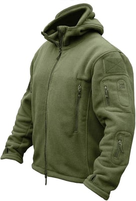 CRYSULLY Men Autumn Winter Mountain Climbing Hunting Travelling Hoodie Ripstop Fleece Jacket (9 Colors) - $36.77 + FREE Shipping