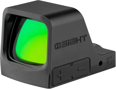 OSIGHT C Multi-Reticle 3 MOA Dot & 32 MOA Circle Open Reflex Sight, 407C/507C Footprint Compatible, Parallax-Free Sights for Full-Sized Setups (Green Dot) - $169.99 + FREE Shipping