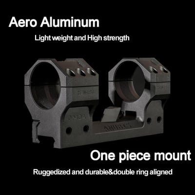 Anubis Defense The One Mount - 34mm - 0MOA or 6MIL - $89.99 + FREE Shipping 
